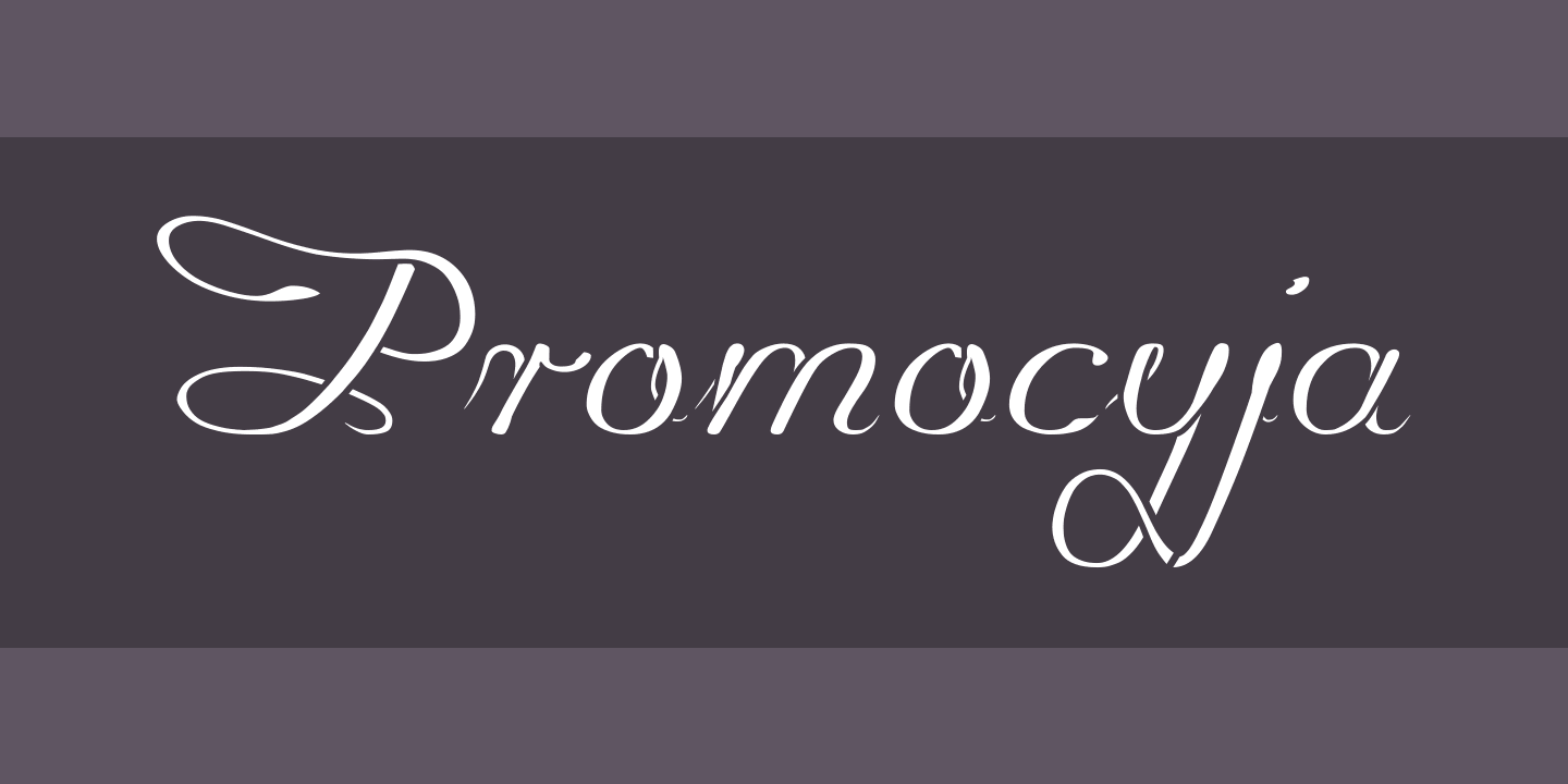 Font Promocyja